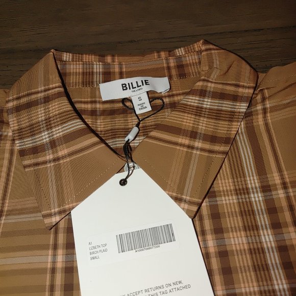 Billie The Label Tops - Billie the Label | Lizbeth Top Small NWT